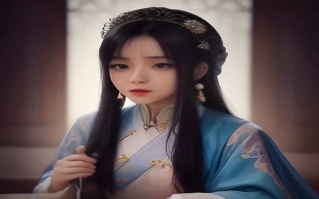 阳光从教室窗户斜射进来，年轻女教师站在讲台前整理讲义，画面温暖而略带紧张，背景是空旷的教室黑板